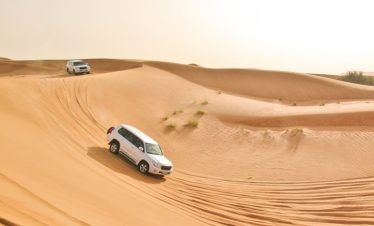 Sunrise desert safari